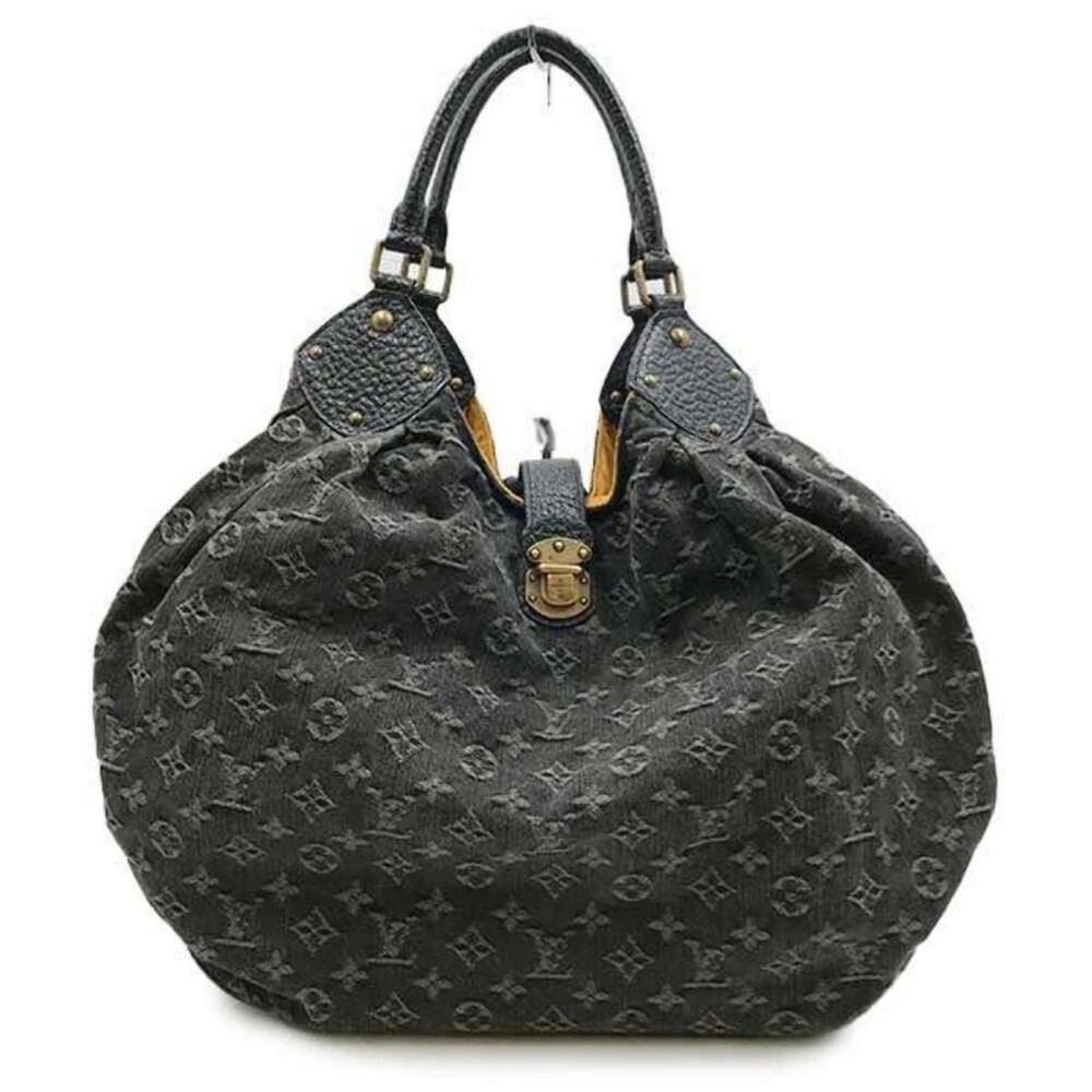 Louis Vuitton monogram mahina denim XL handbag